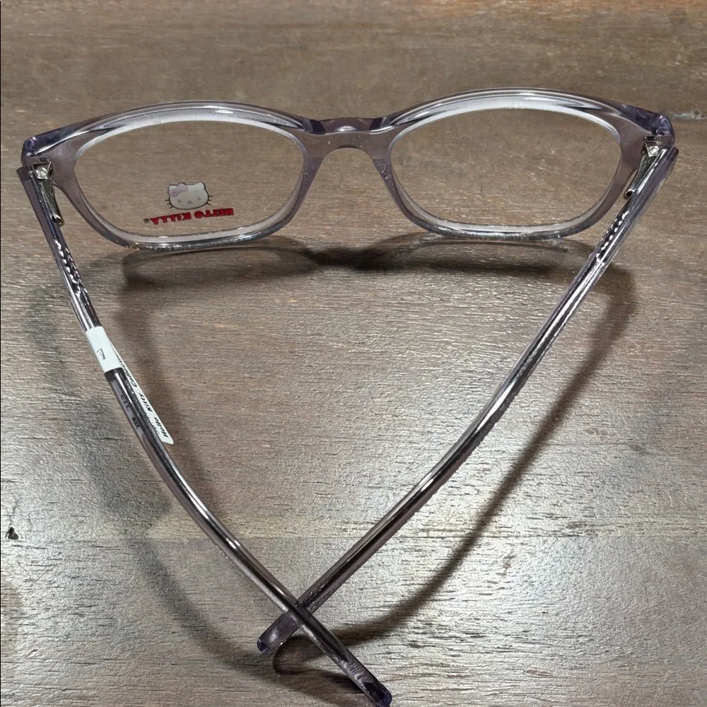 Hello Kitty Transparent Eyewear with Red Accent